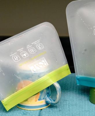 Polyethylene 2 Piece 9" x 8.25" Eco Press-N-Seal Bags