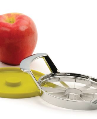 Stainless Steel 7x5" Jumbo Apple Slicer With Cover