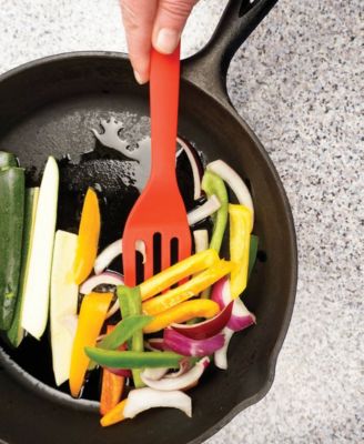 Silicone Coated Steel 11" x 2.25" Ela Series Red Fork