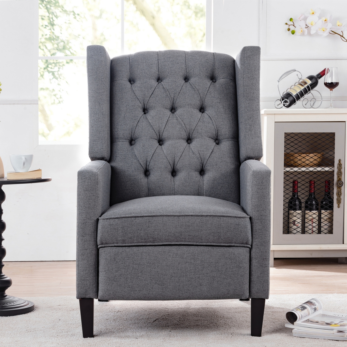 Streamdale Furniture 27" Wide Manual Wing Chair Recliner