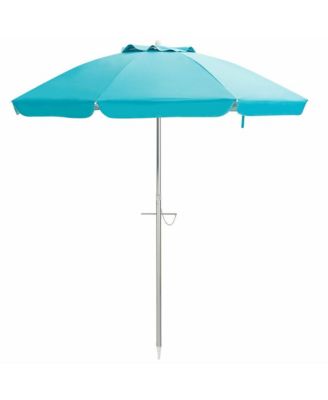 6.5FT Patio Beach Umbrella Sun Shade Tilt