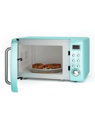 0.7Cu.ft 700W LED Retro Countertop Microwave Oven
