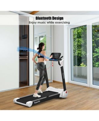 2.25HP Folding Electric Motorized Treadmill With Speaker