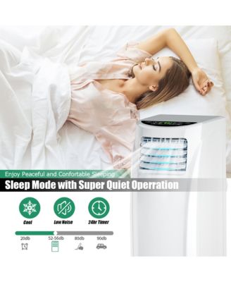 5500 BTU (8000BTU ASHRAE) Portable Air Conditioner & Dehumidifier Function Remote