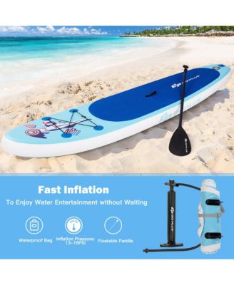 1 pcs 10' Inflatable Stand Up Paddle Board SUP Surfboard
