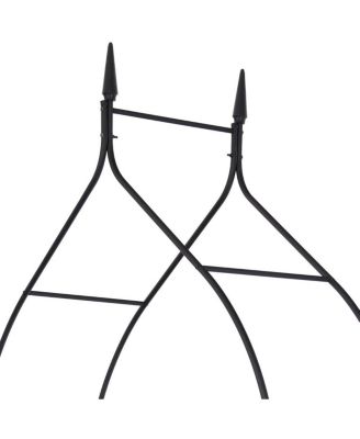 8'4'' High x 4'7'' Wide Steel Garden Arch Rose Arbor Climbing Plant Outdoor Garden