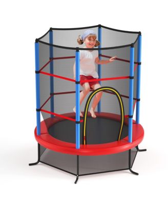 55" Kids Trampoline Bouncing Jumping Mat Recreational Trampoline