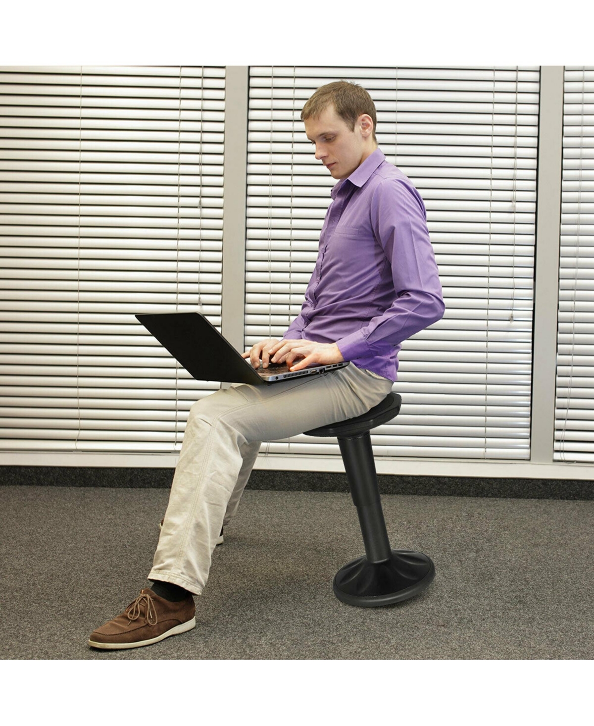 Costway Wobble Chair Height Adjustable Active Learning Stool Sitting