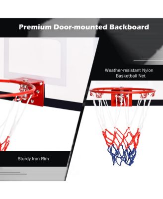 Over-The-Door Mini Basketball Hoop