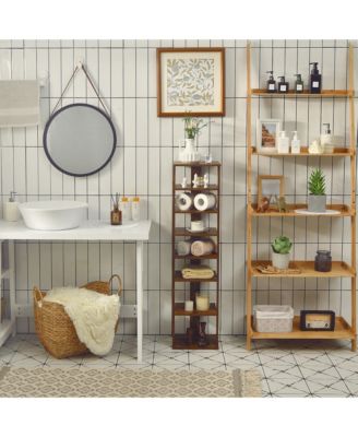 7-Tier Shoe Rack Free Standing Shelf Storage Tower