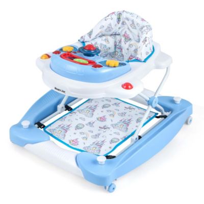Baby 6 in 1 Walker Adjustable Walker & Activity Center with Music Tray