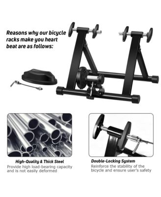 1pcs Bike Trainer Folding Bicycle Indoor Exercise Training Stand