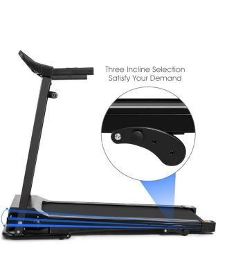 1.0HP Folding Treadmill Electric Support Motorized