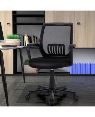 Mid-Back Mesh Chair Height Adjustable Executive Chair