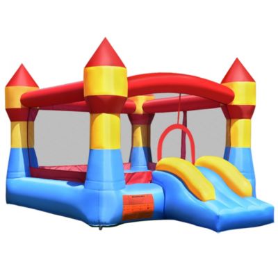 Kid Inflatable Bounce House Castle Moonwalk Playhouse Jumper Slide
