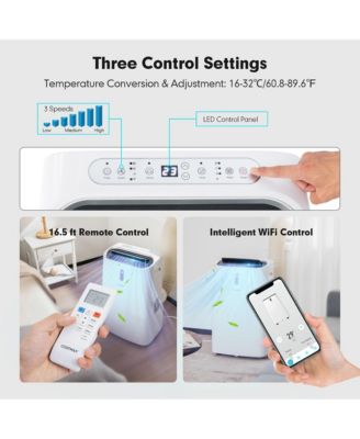 12000 BTU Portable Air Conditioner 4-in-1 Air Cooler
