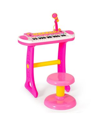 31 Key Kids Piano Keyboard Toy Toddler Musical Instrument w/ Microphone