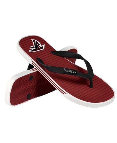 Forever Collectibles Atlanta Falcons Thong Sandals
