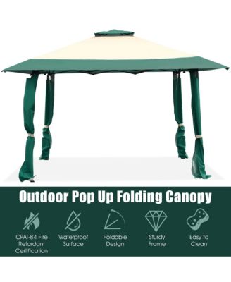 13'x13' Gazebo Canopy Shelter Awning Tent Patio Garden