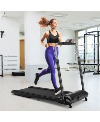 3HP Folding Treadmill Compact Walking Jogging Machine