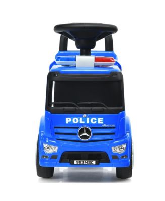 Kids Ride On Push Police Car Licensed Mercedes Benz Push and Ride Racer