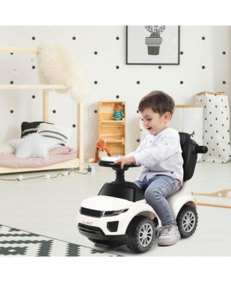 3 in 1 Ride on Push Car Toddler Stroller Sliding Car w/Music