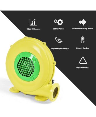 480 W 0.6 HP Air Blower Pump Fan for Inflatable Bounce House