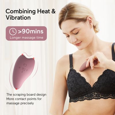 Warming and Vibration Lactation Massager