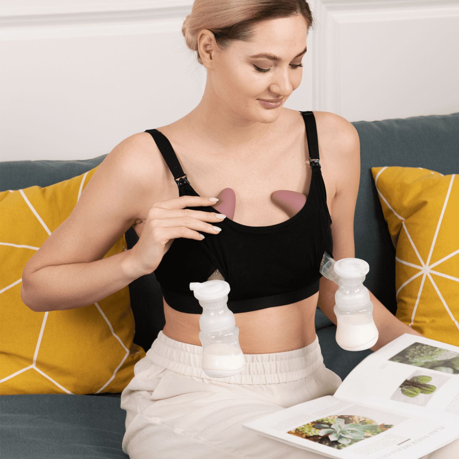 Warming and Vibration Lactation Massager
