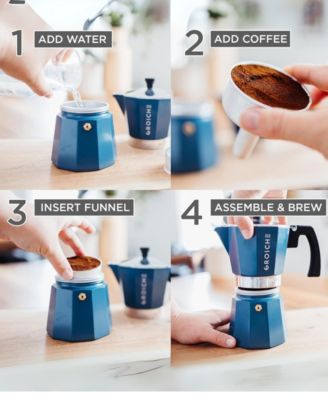 Milano Cafe Bliss: Moka Pot Frother Duo