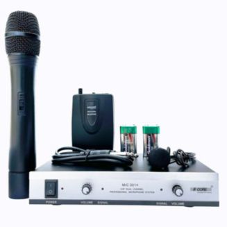 5 Core Wireless Microphones • w 1 VHF Dynamic Unidirectional Handheld ...