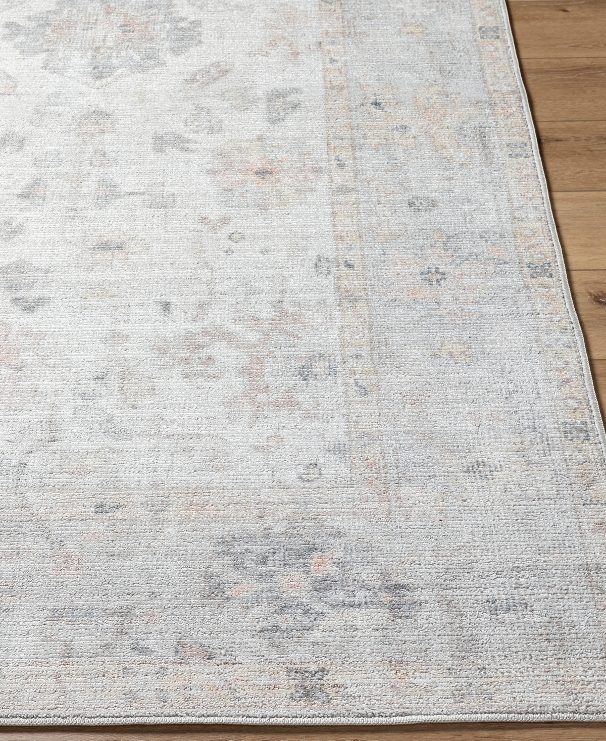 Surya Marlon 526188 6'6"x9' Area Rug In Taupe