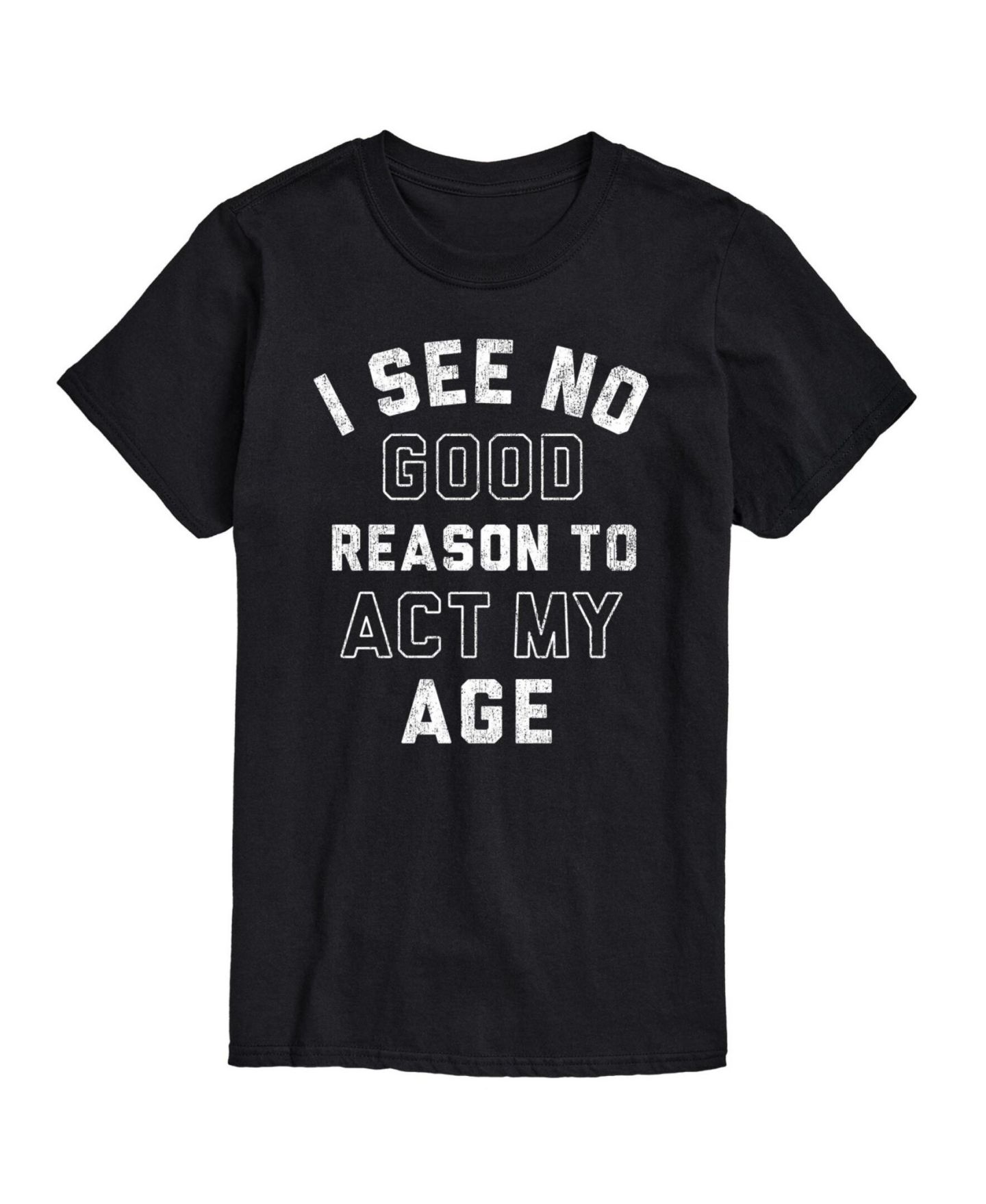 Мужская футболка AIRWAVES Hybrid Apparel I See No Good Reason Age Short Sleeve, цвет: Чёрный — фото 1