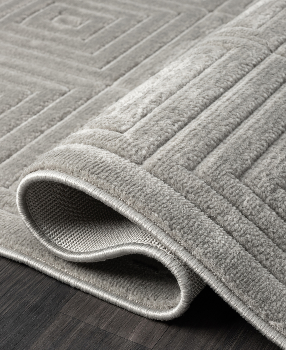Lr Home Adonis Atl-415 5'x7' Area Rug In Gray