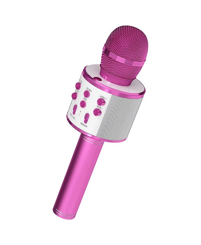 5 Core Karaoke Microphone Bluetooth Mic Portable Handheld Wireless ...