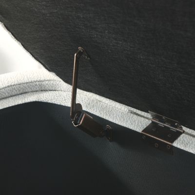 Upholstered Linen Storage Bench