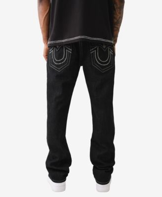 【極太ステッチ】True Religion ブラックデニム スリムフィット True Religionブラックジーンズ 極太ステッチ】True Religion ブラック
