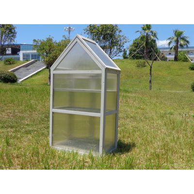 Streamdale Small Outdoor/Indoor Greenhouse Kit & Plant Stand