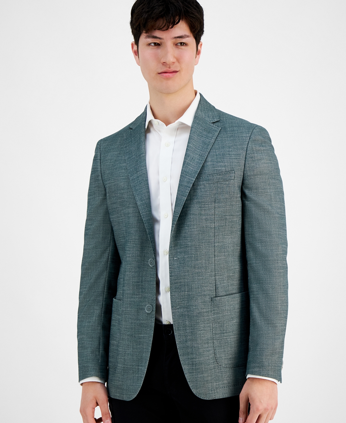 Calvin Klein Men's Slim-fit Sport Coat In Blue