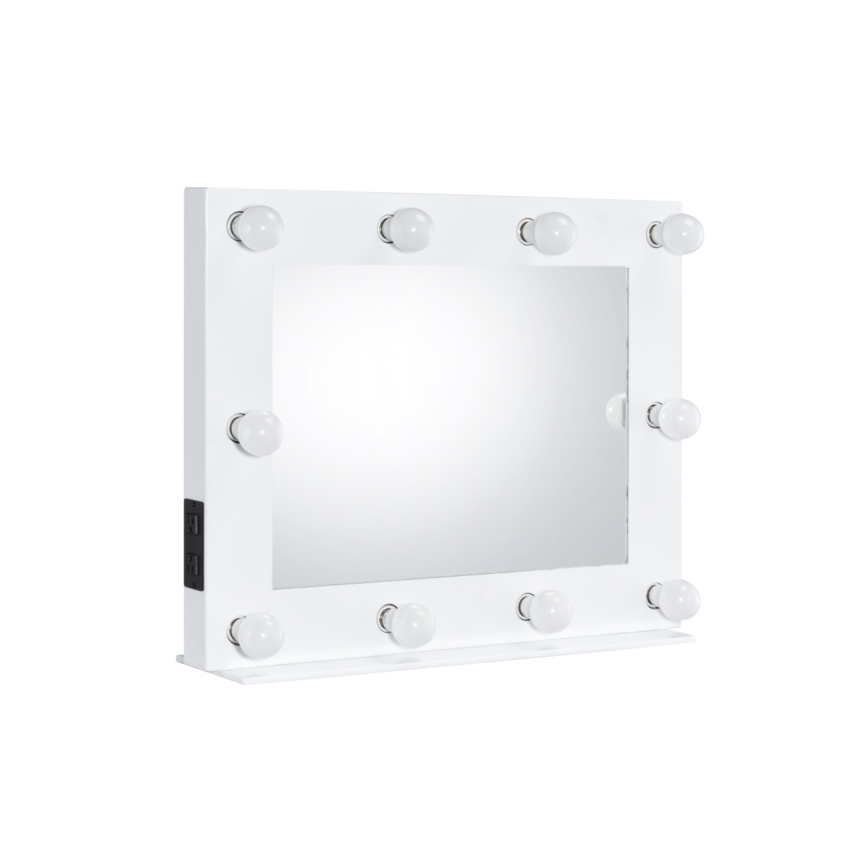 Streamdale Furniture Avery Accent Mirror, White Finish