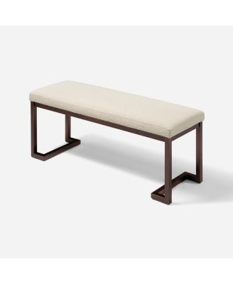 Pelican Bench - Pearl White
