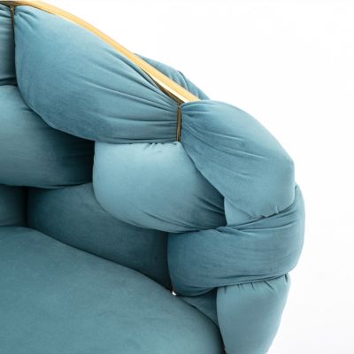 Lux Velvet Single Sofa Chair