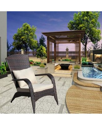 Streamdale Patio Chair With Cushions(Beige Cushion)