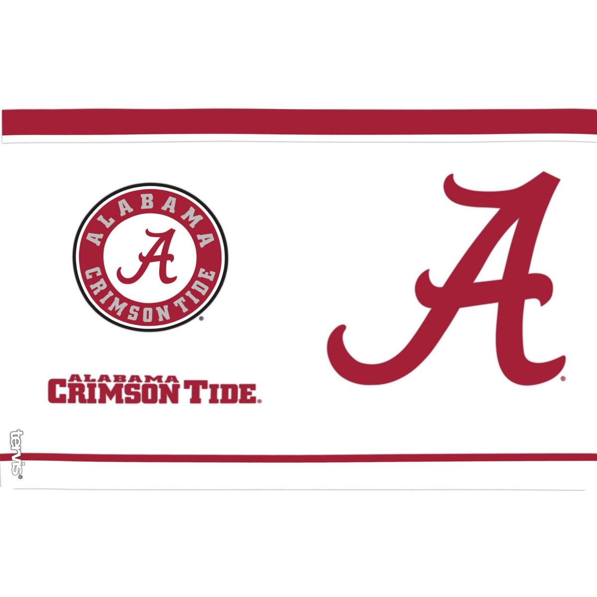 Tervis Tumbler Tervis Alabama Crimson Tide - Tradition Made in Usa Double Walled Insulated Tumbler Travel Cup Keeps Drinks Cold & Hot, 16oz, Classic