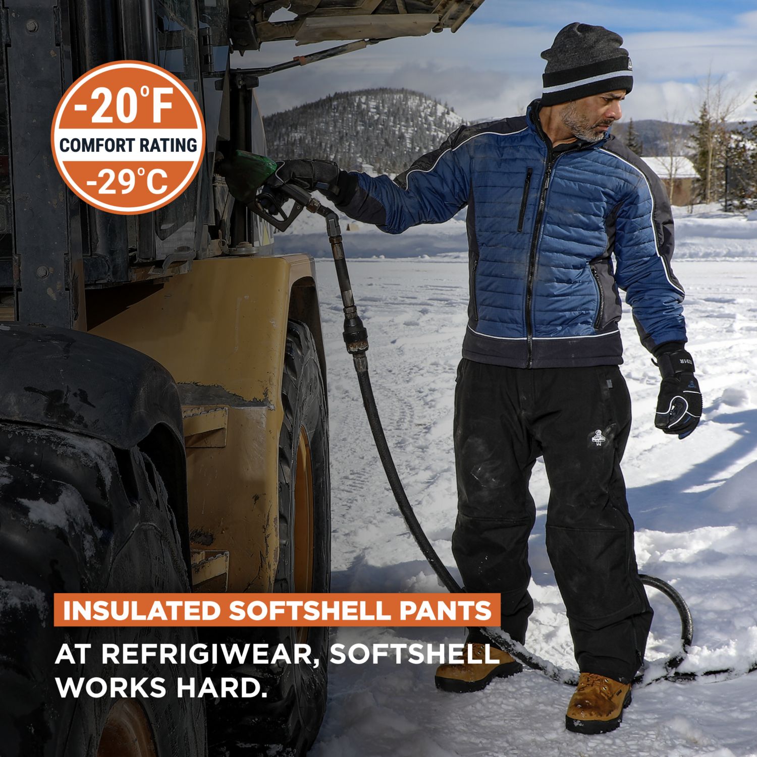 Men's Insulated Softshell Pants