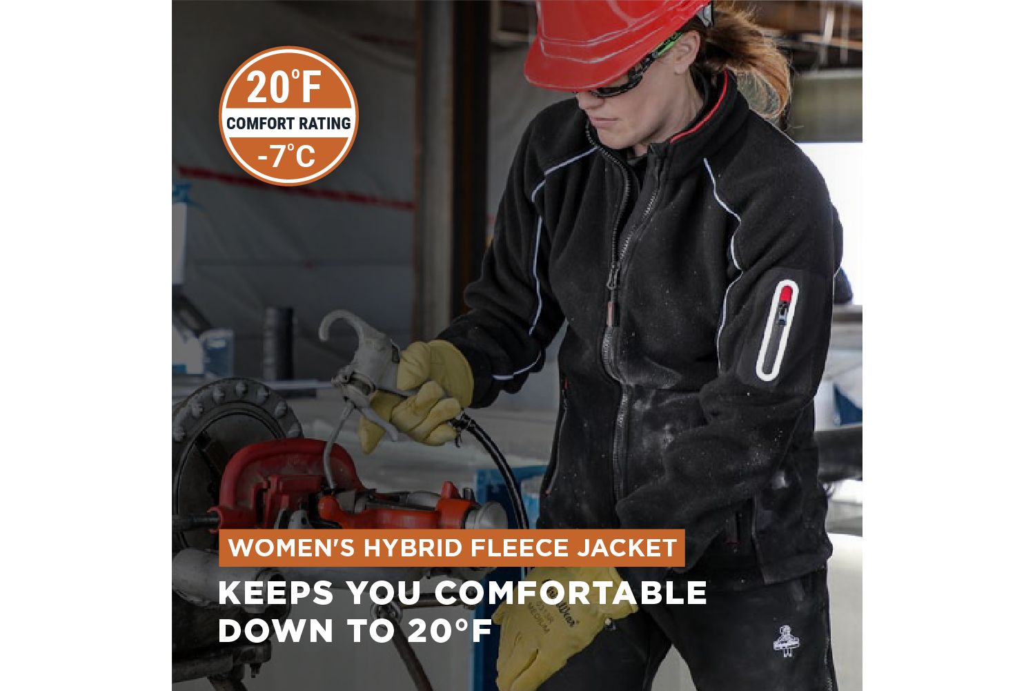 Women's Hybrid Fleece Jacket