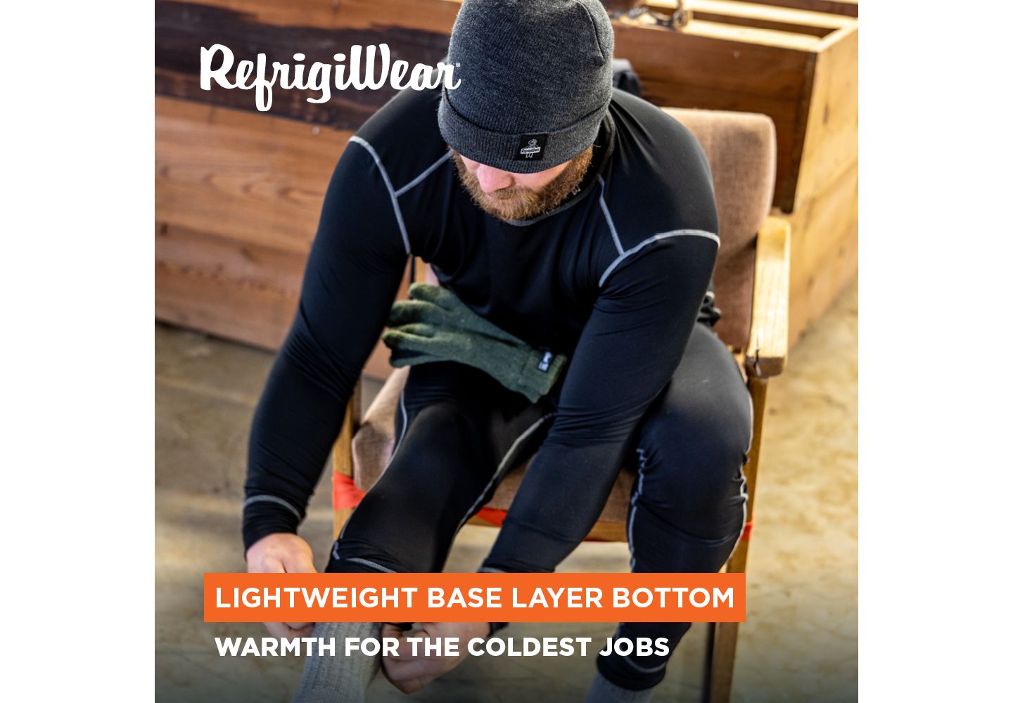 Бельё Seasons для мужчин — RefrigiWear, цвет: Чёрный — фото 27