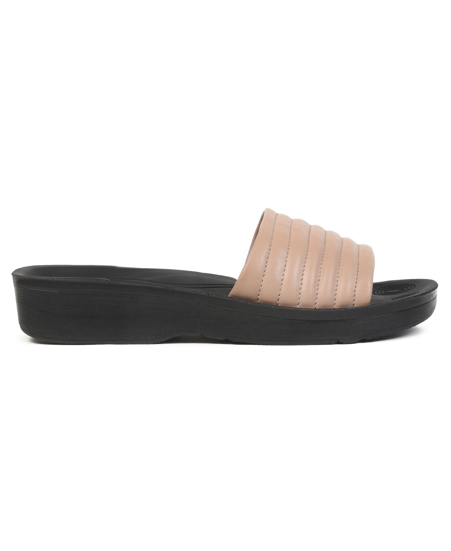 Женские сандалии Aerothotic Maeve Arch Support Slide, цвет: Бежевый — фото 3