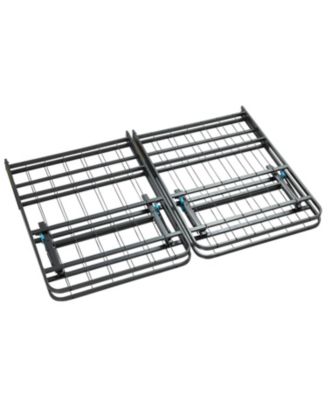 14" Adjustable Foldable Steel Bed Frame - Queen