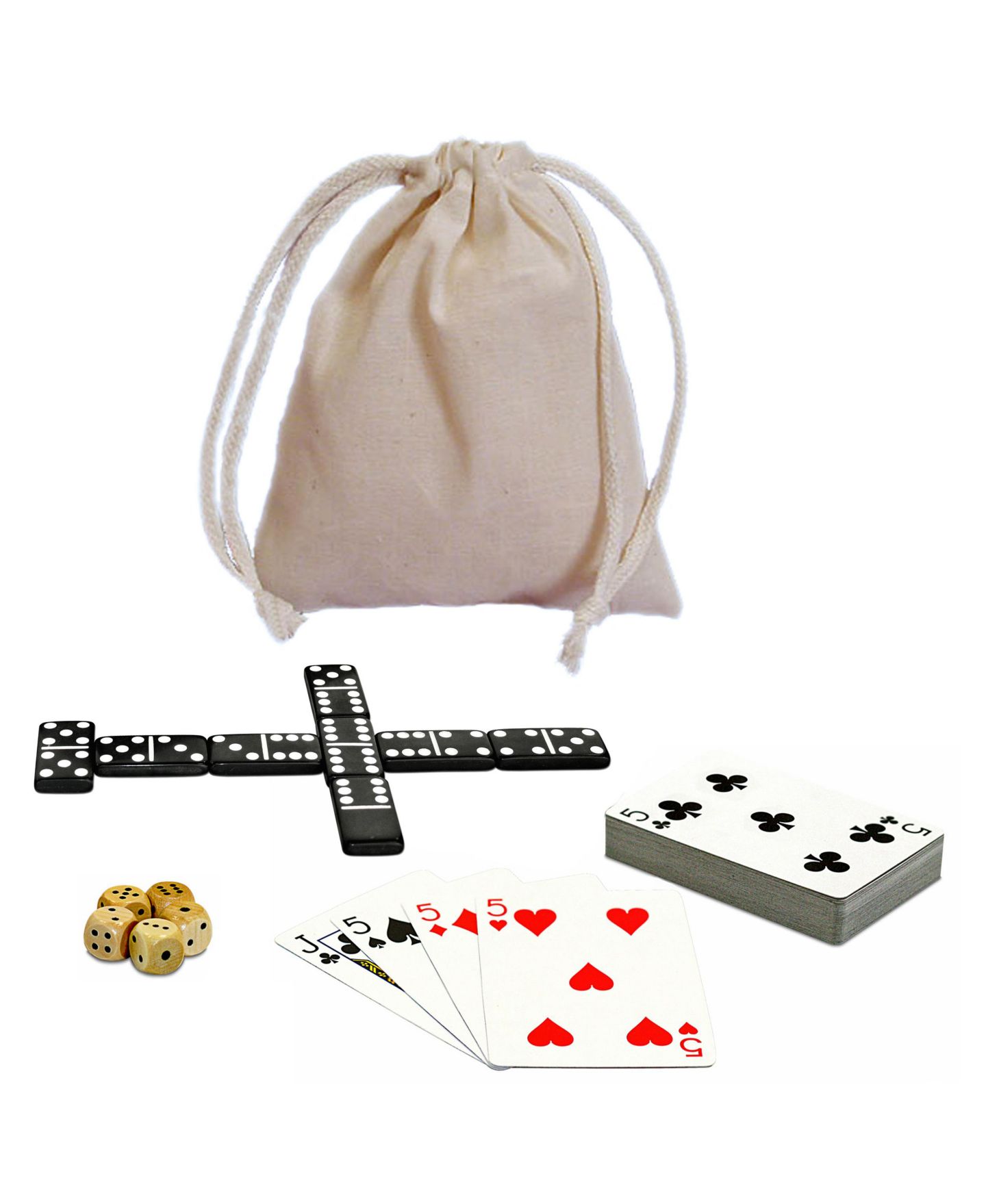 Детские игрушки Bobby Fischer WE Games Mini Double 6 Dominoes, Dice and Card Travel Game, цвет: Чёрный — фото 7